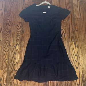 Banana Republic Navy With White Dress